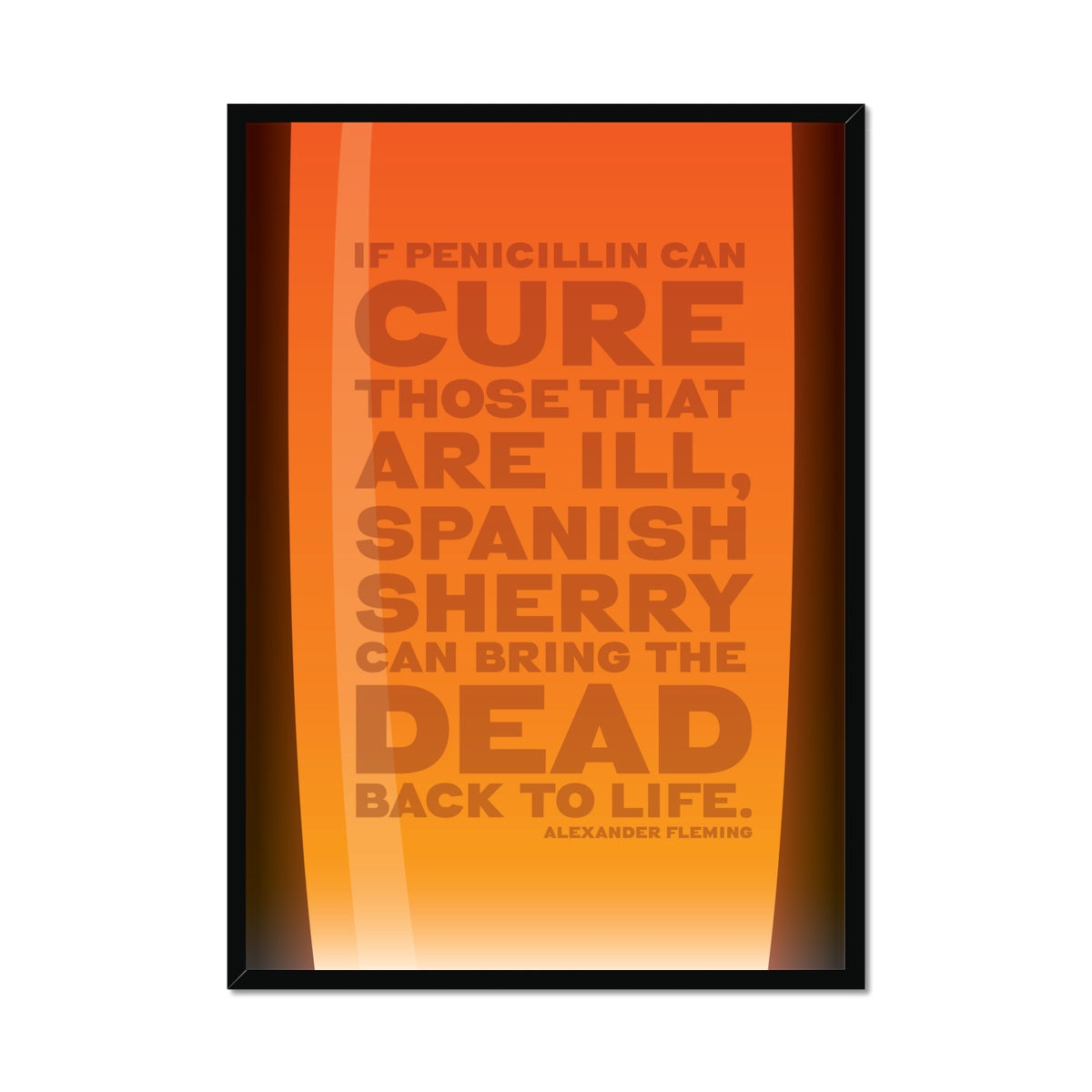 Sherry Quote Print