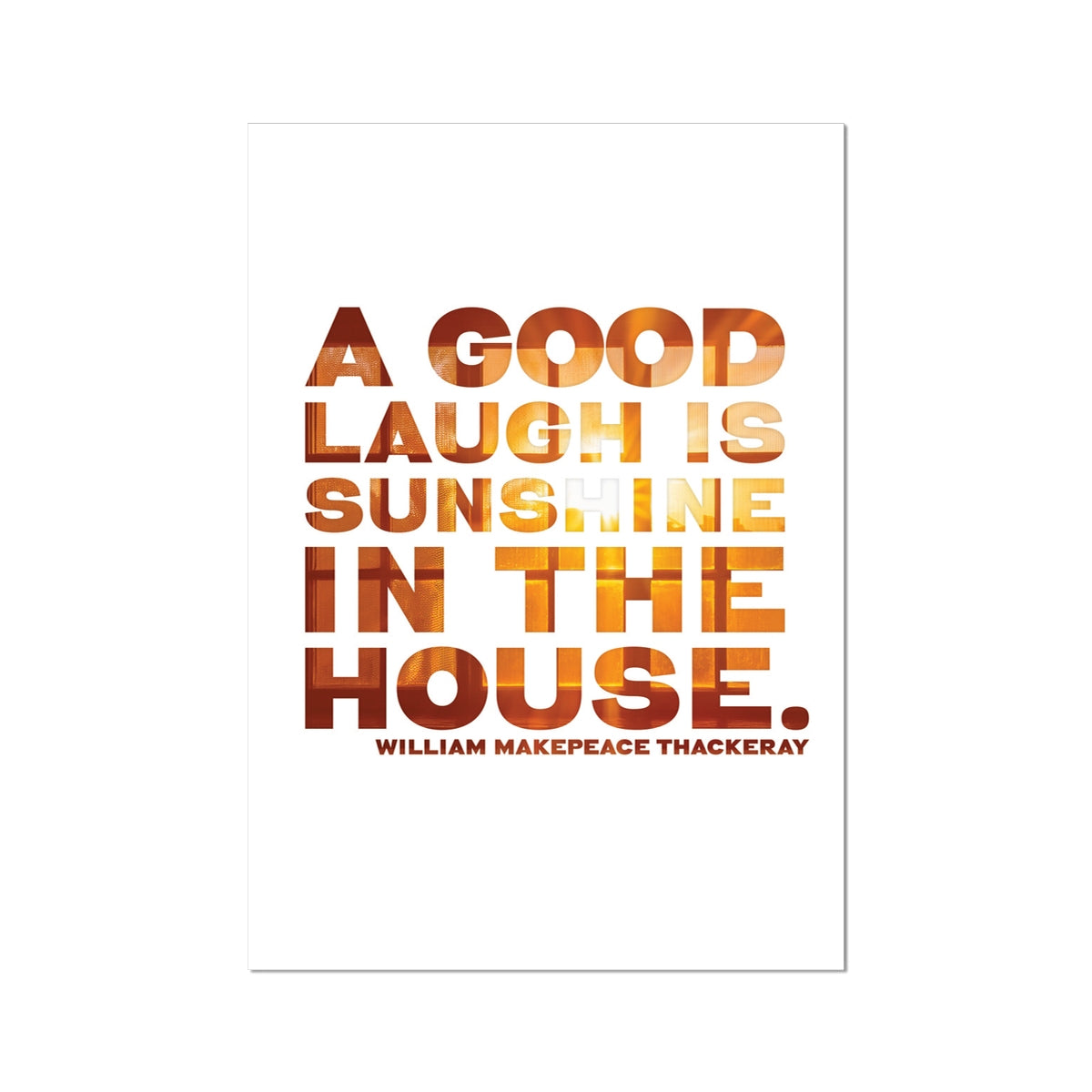 Sunshine Quote Print