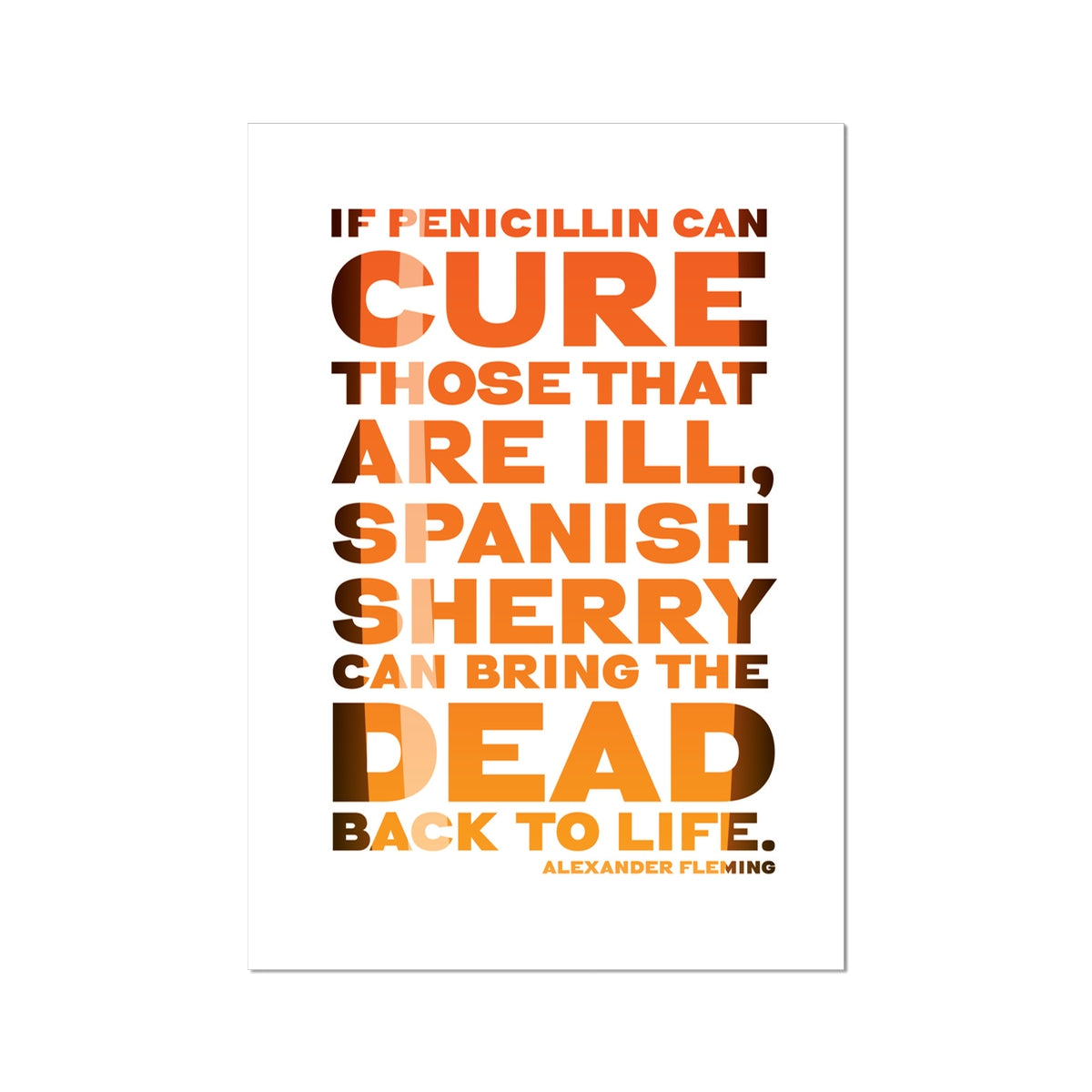 Sherry Quote Print