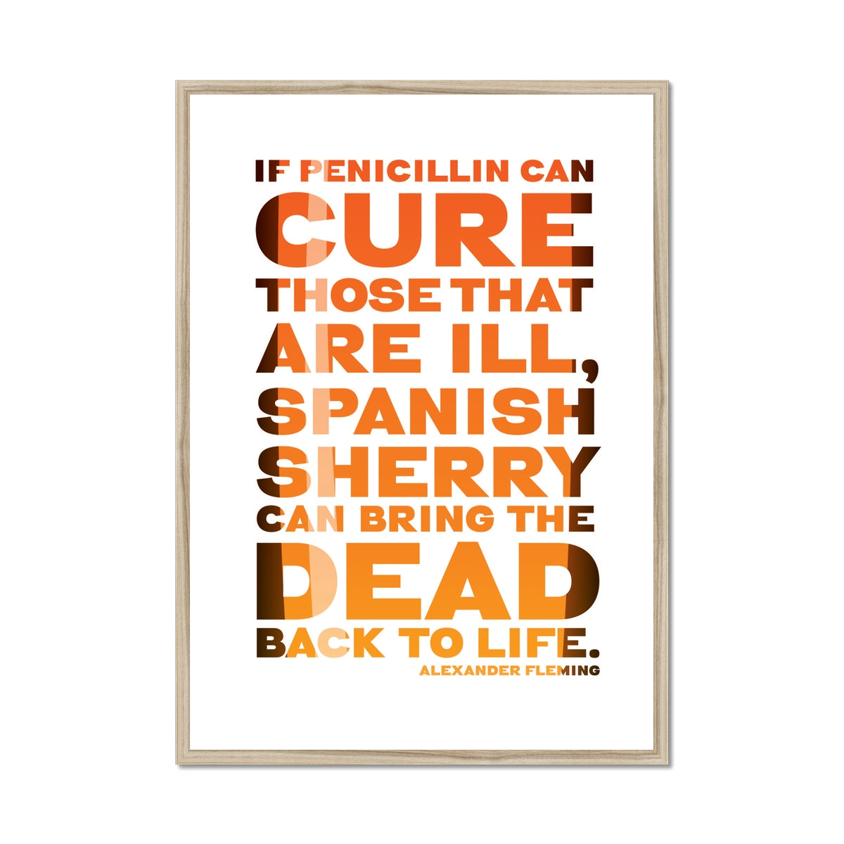 Sherry Quote Print