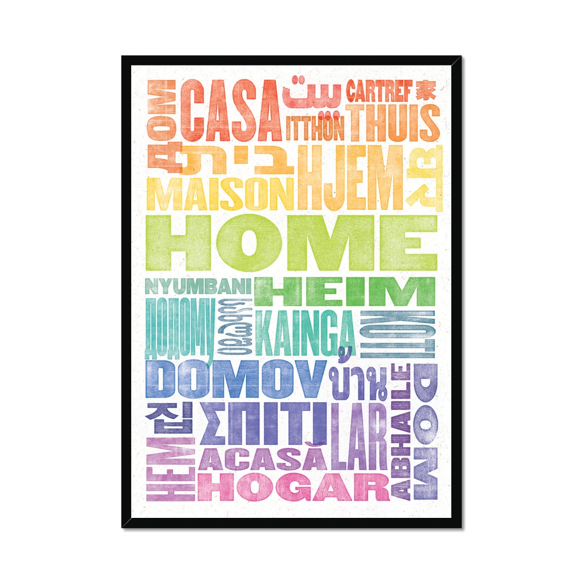 Home - Language Print