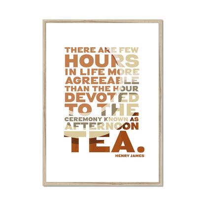 Tea Quote Print