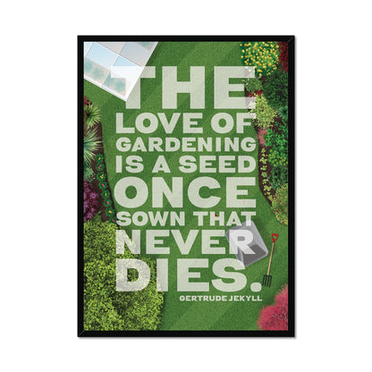 Gardeners Quote Print