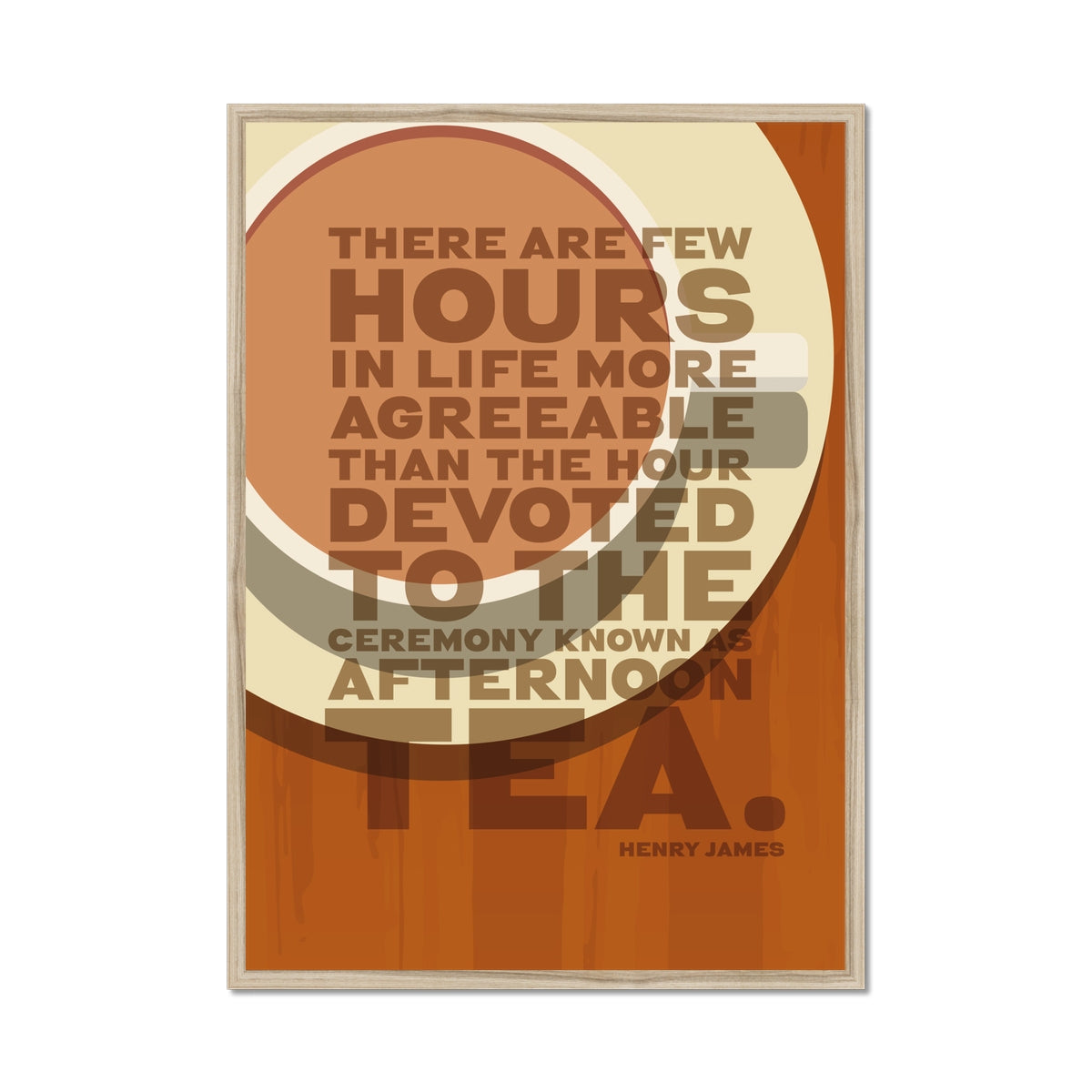 Tea Quote Print