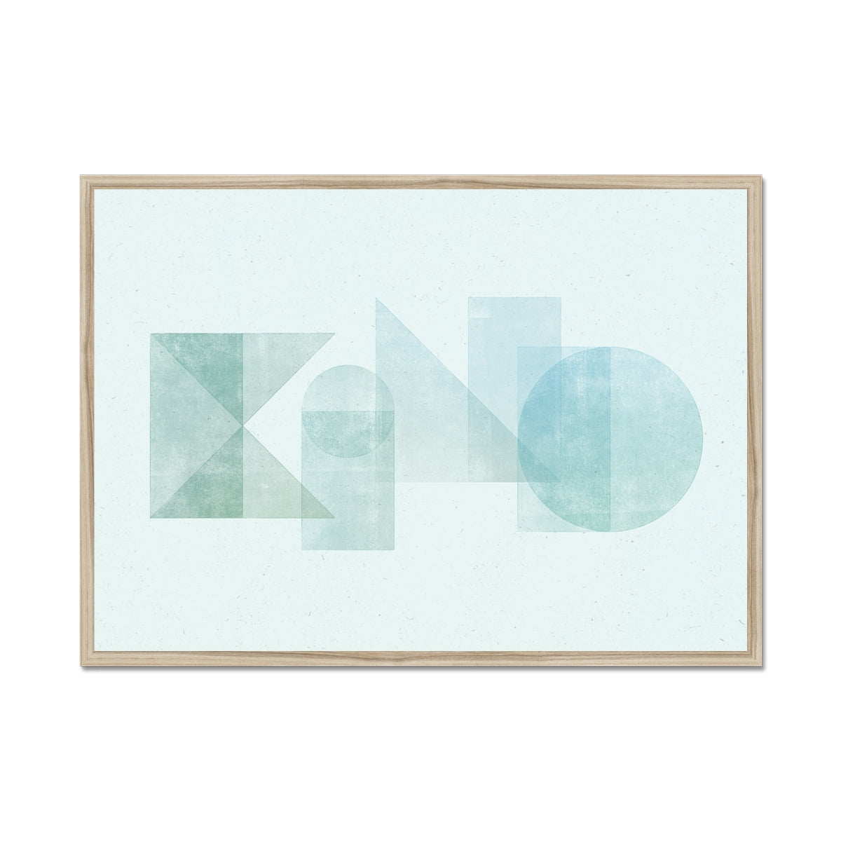 KIND - Geometric Typography Print