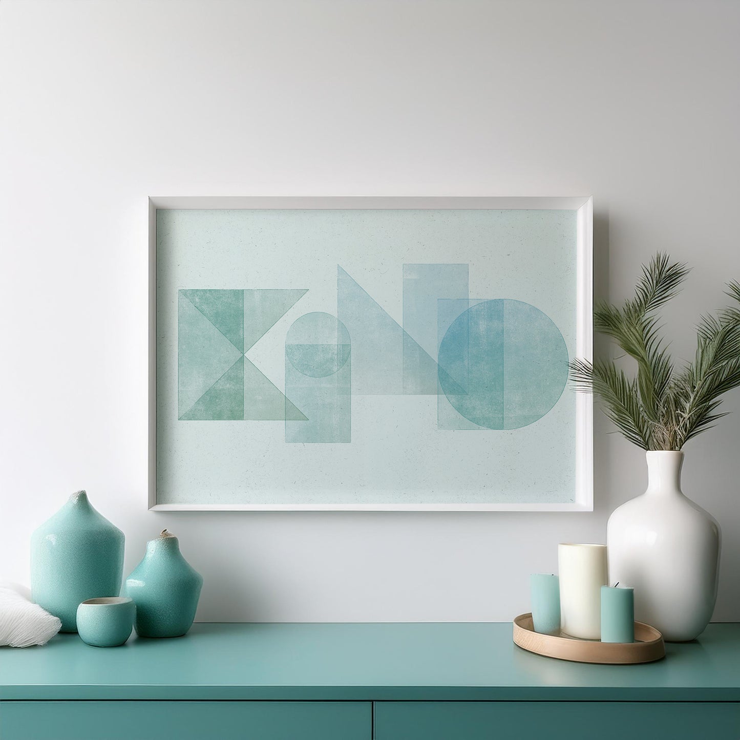 KIND - Geometric Typography Print