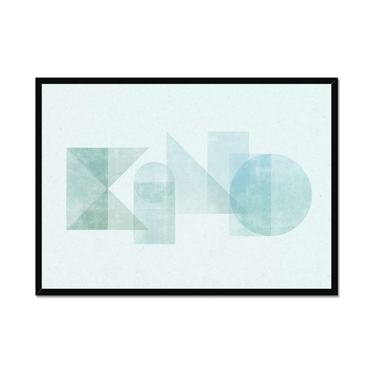 KIND - Geometric Typography Print