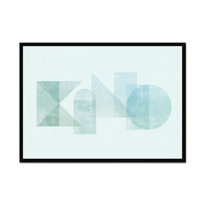 KIND - Geometric Typography Print