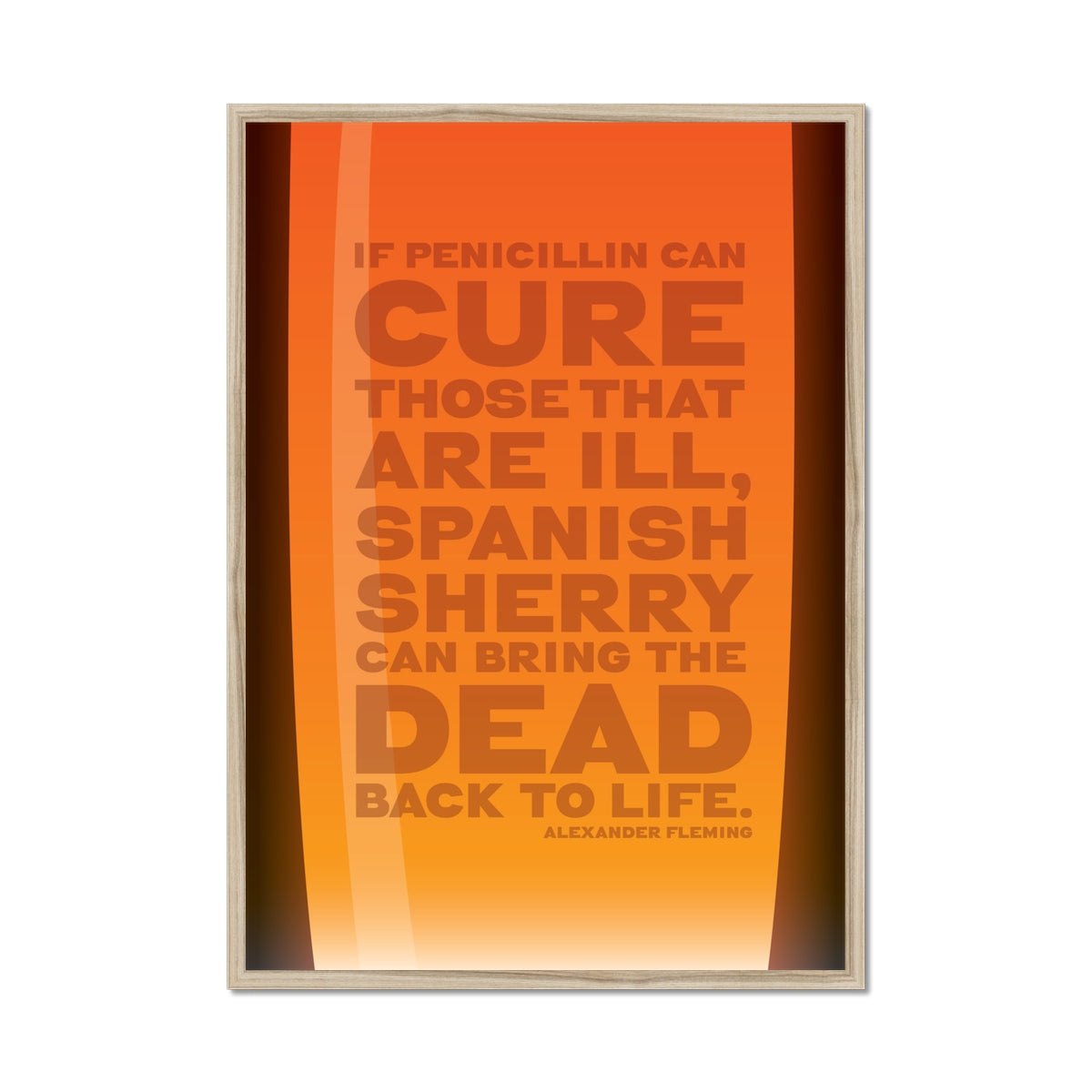 Sherry Quote Print