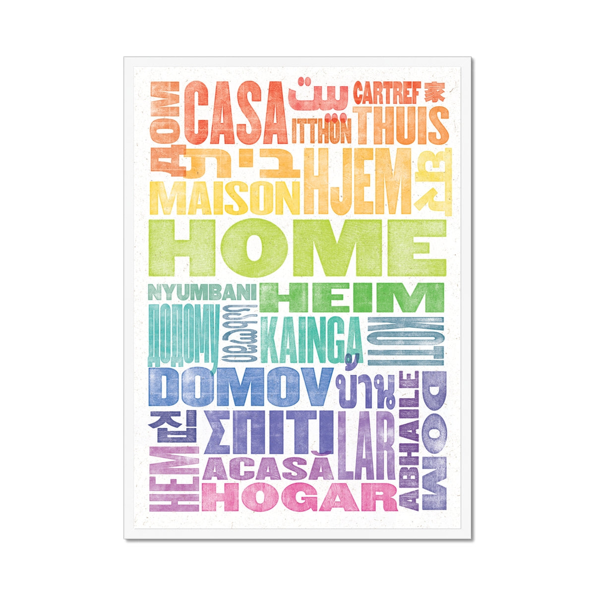 Home - Language Print