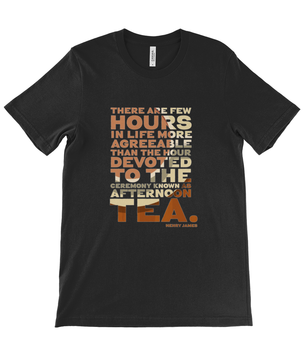 Canvas Unisex Crew Neck T-Shirt - TEA quote