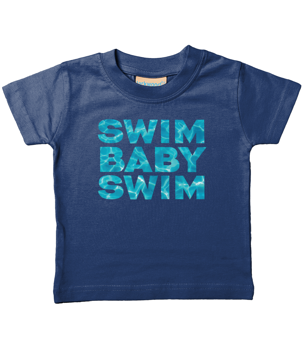 Baby/Toddler T-Shirt SWIM BABY SWIM